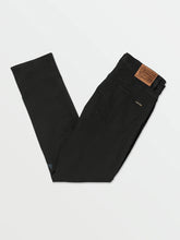 Load image into Gallery viewer, VOLCOM VORTA SLIM FIT JEANS - BLACK OUT
