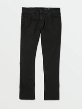 Load image into Gallery viewer, VOLCOM VORTA SLIM FIT JEANS - BLACK OUT