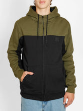 Load image into Gallery viewer, VOLCOM SINGLE STONE DIV LINED FLEECE - MILITARY