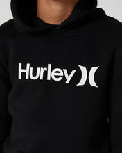 Load image into Gallery viewer, HURLEY BOYS O&amp;O PULLOVER HOODIE BLACK