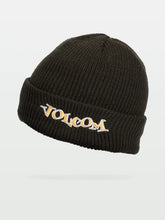 Load image into Gallery viewer, VOLCOM DEMO BEANIE - RINSED BLACK