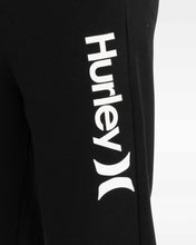 Load image into Gallery viewer, HURLEY O&amp;O MENS FLEECE TRACK PANT BLACK