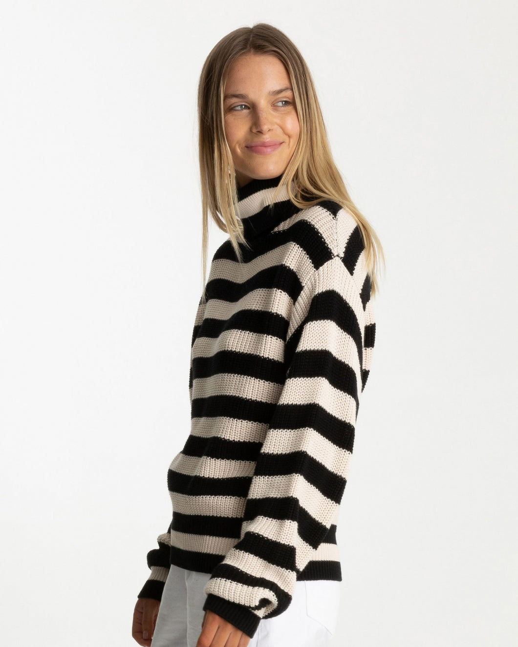 HURLEY ALICE STIPED KNIT