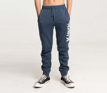 Load image into Gallery viewer, HURLEY O&amp;O YOUTH BOYS FLEECE TRACK PANT HEATHER DENIM