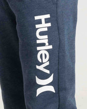 Load image into Gallery viewer, HURLEY O&amp;O YOUTH BOYS FLEECE TRACK PANT HEATHER DENIM
